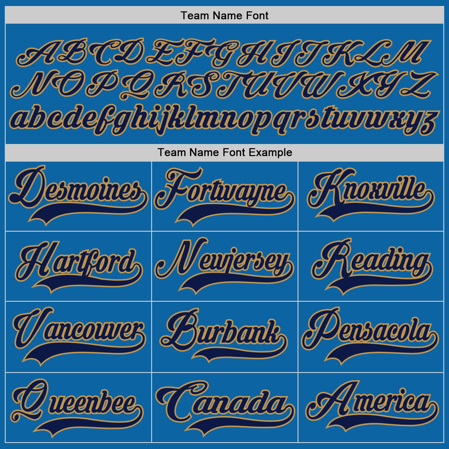 Custom Blue Navy-Old Gold Hockey Jersey