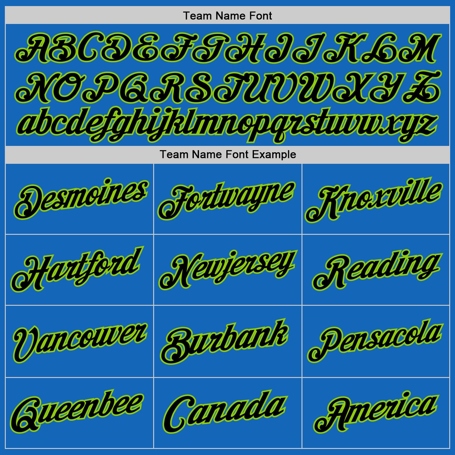 Custom Blue Black-Neon Green Authentic Throwback Basketball Jersey