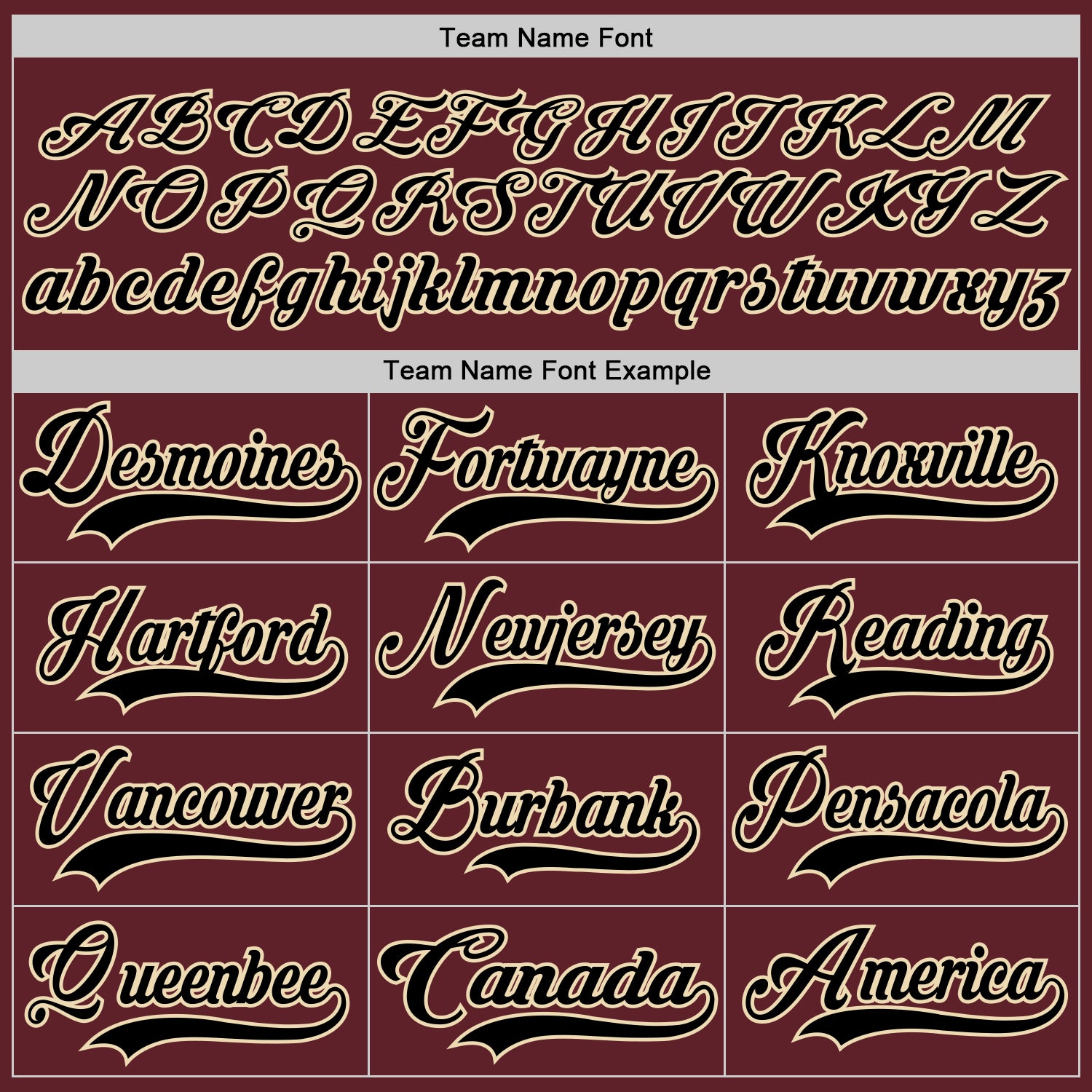 Custom Burgundy Black-Cream Hockey Jersey