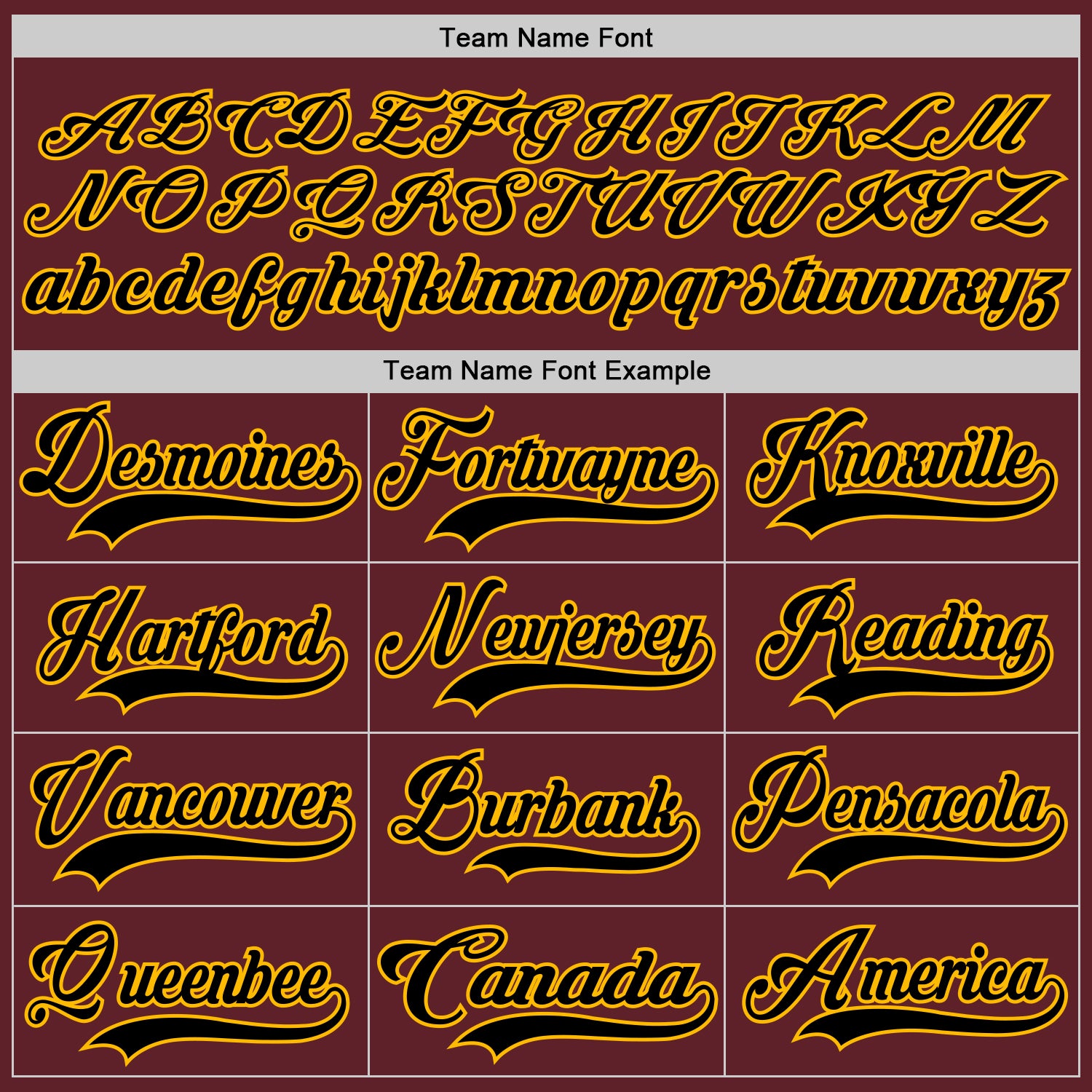 Custom Burgundy Black-Gold Hockey Jersey