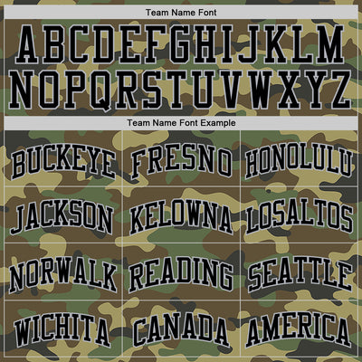 Custom Camo Black-Gray Authentic Salute To Service Basketball Jersey