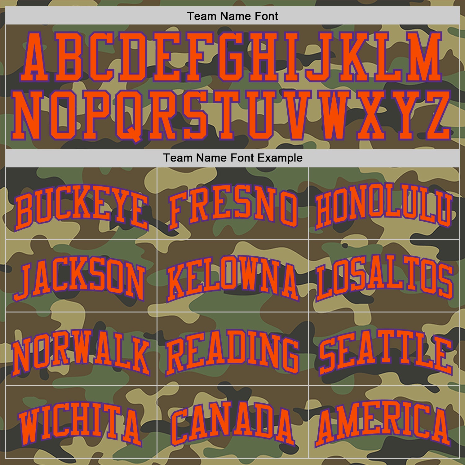 Custom Camo Purple-Orange Authentic Salute To Service Basketball Jersey