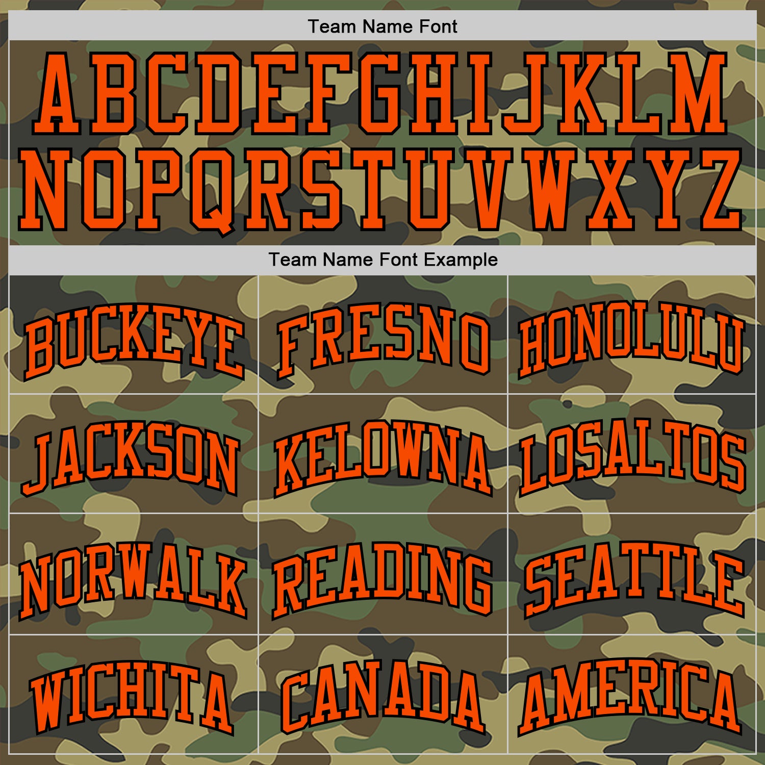 Custom Camo Orange-Black Authentic Salute To Service Basketball Jersey