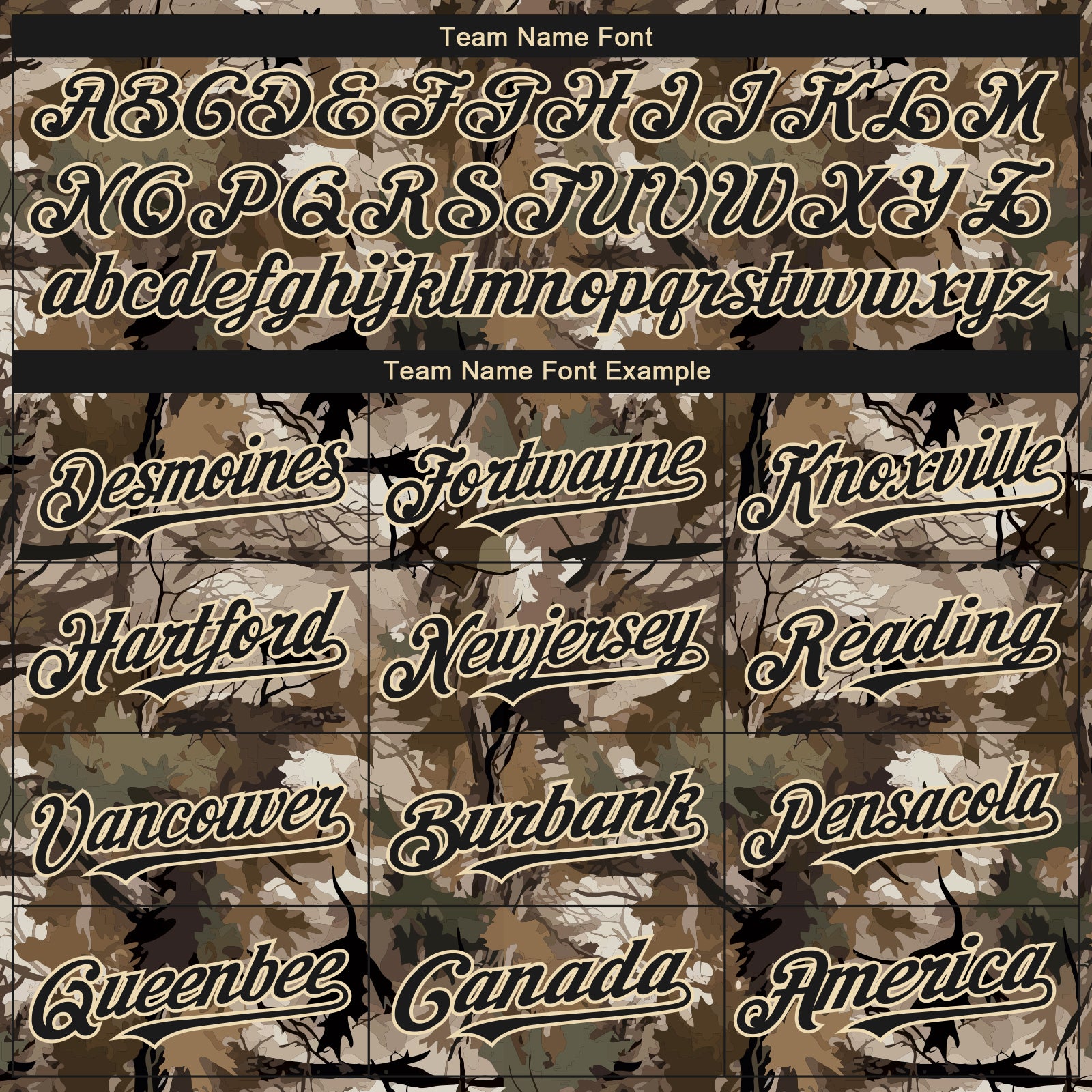 Custom Camo Black-Cream 3D Woodland Camo Authentic Salute To Service Baseball Jersey