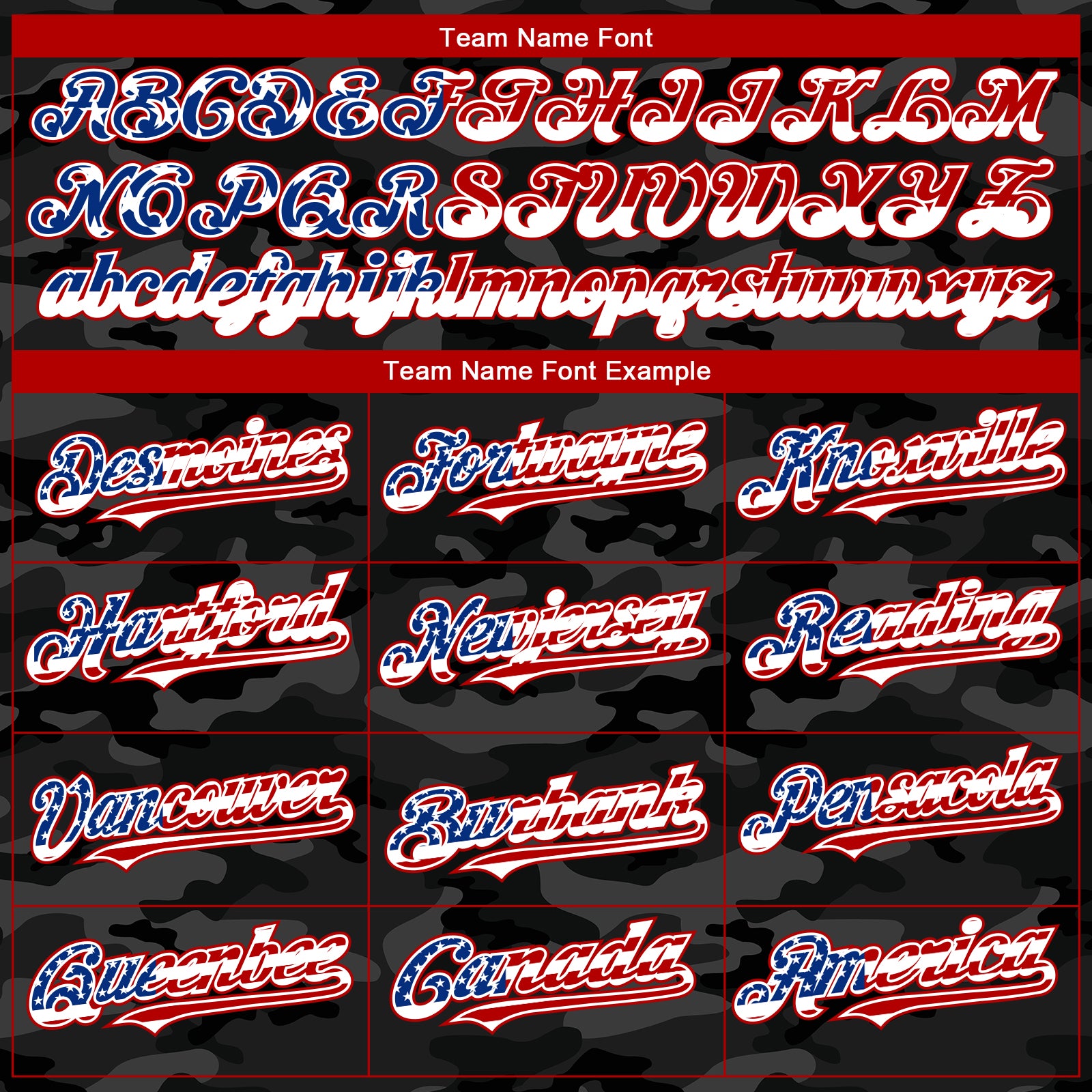 Custom Camo USA Flag White-Red 3D Authentic Salute To Service Baseball Jersey