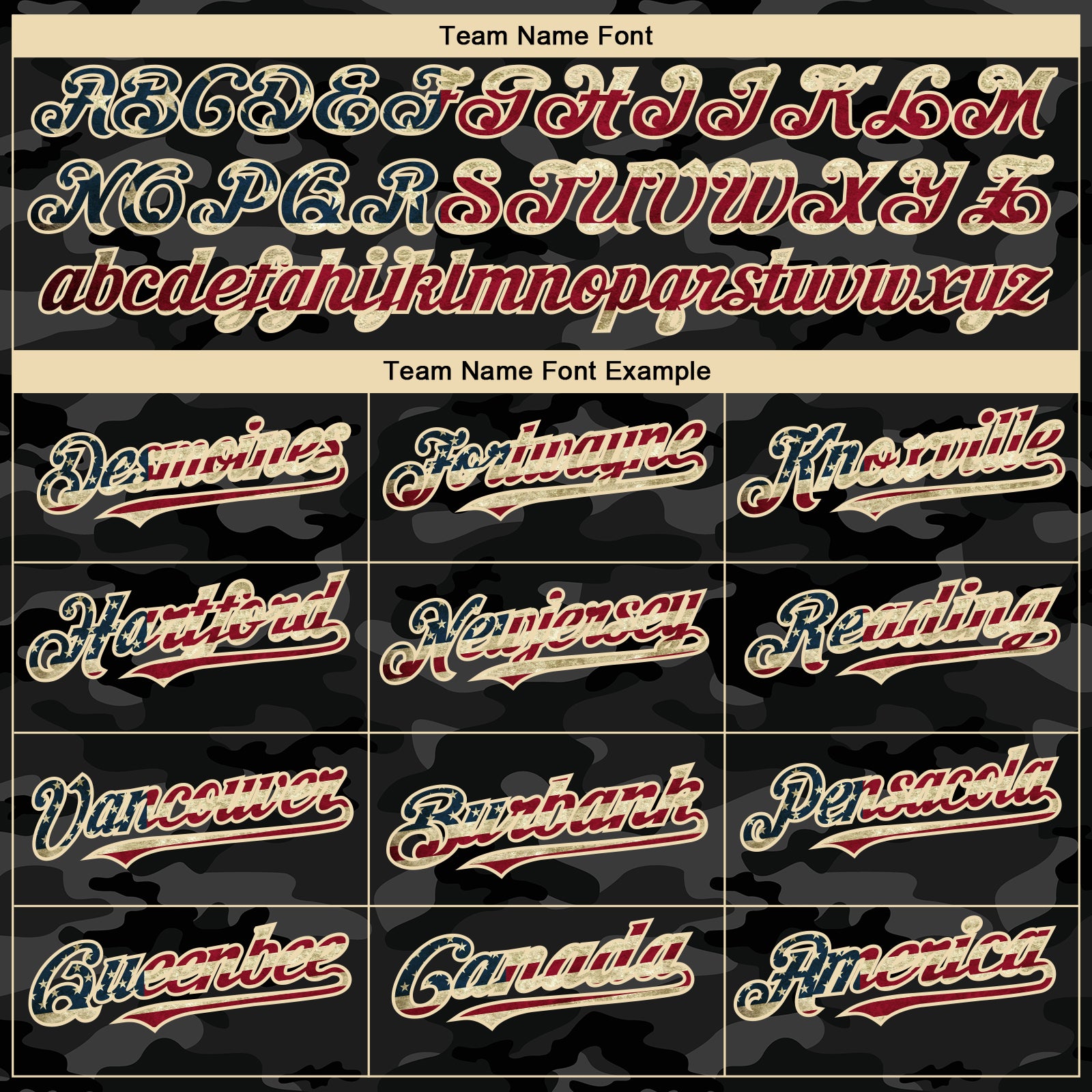 Custom Camo Vintage USA Flag-Cream 3D Authentic Salute To Service Baseball Jersey