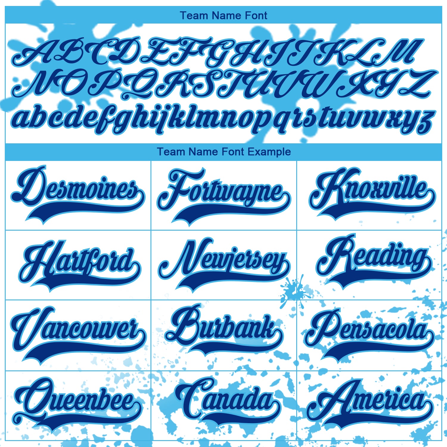 Custom Camo Royal Sky Blue-White Splash Hockey Lace Neck Jersey