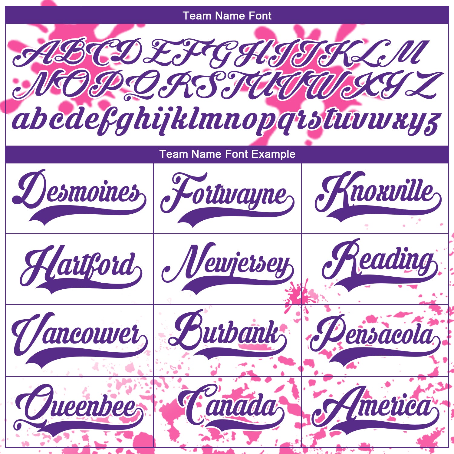 Custom Camo Purple Pink-White Splash Hockey Lace Neck Jersey