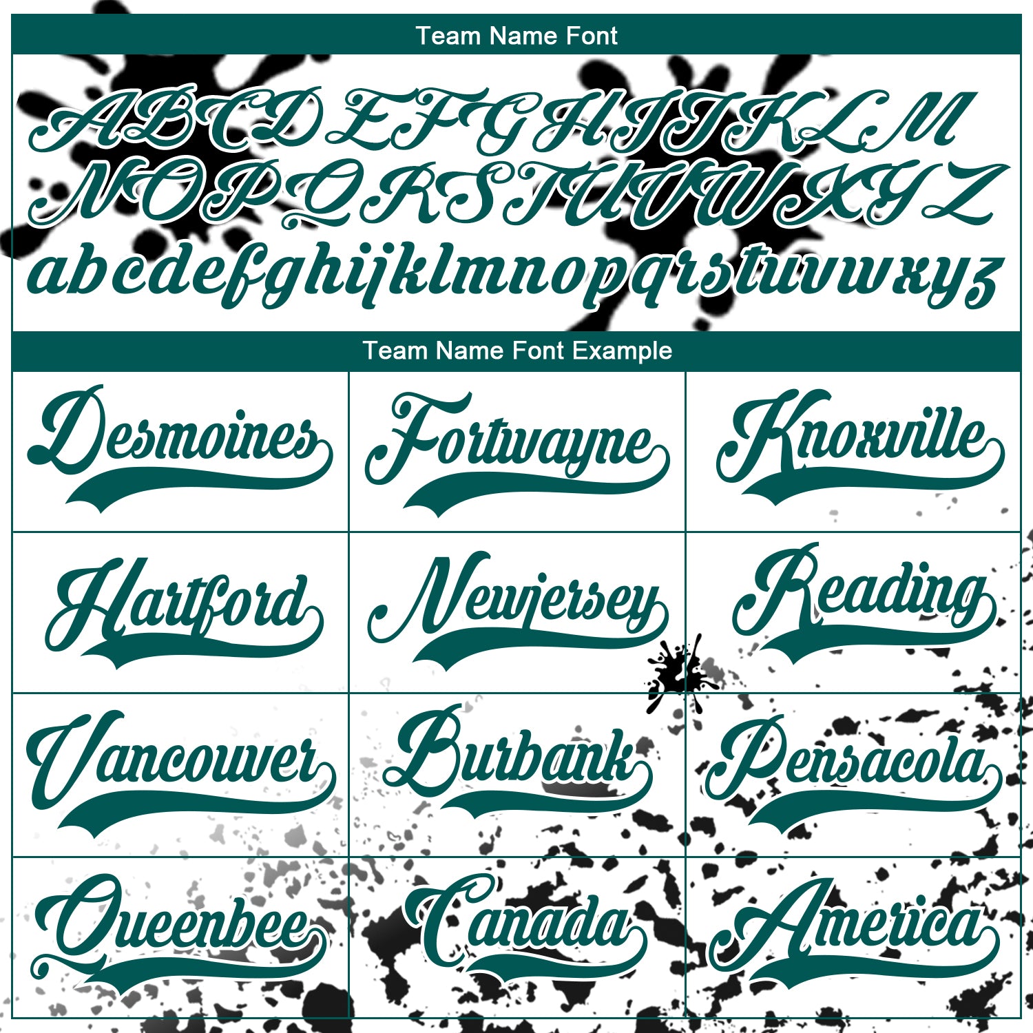 Custom Camo Midnight Green Black-White Splash Hockey Lace Neck Jersey