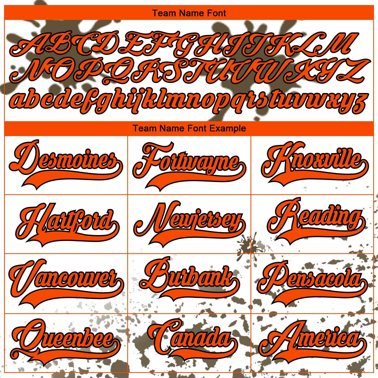 Custom Camo Orange Olive Black-White Splash Hockey Lace Neck Jersey