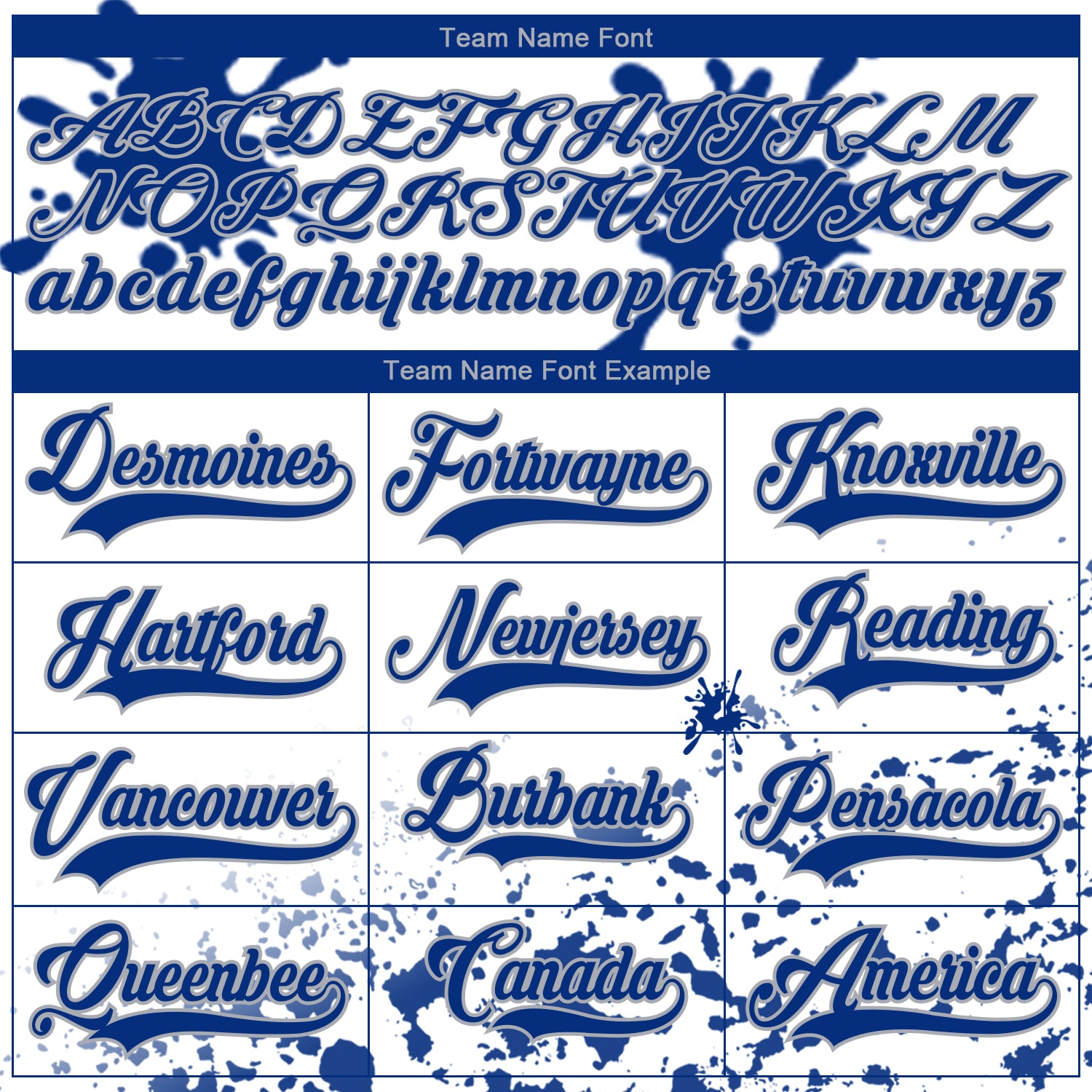 Custom Camo Royal Gray-White Splash Hockey Lace Neck Jersey