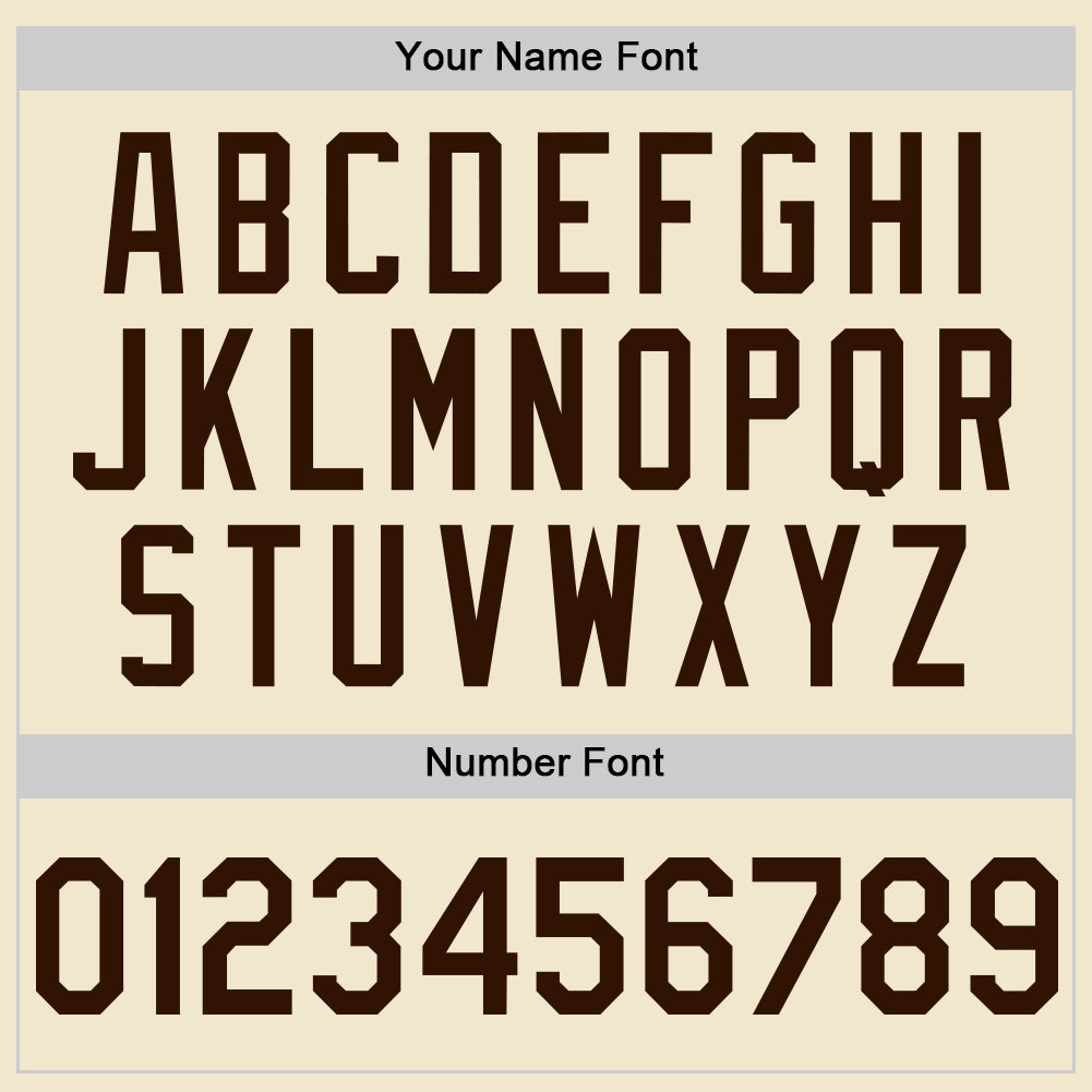 Custom Cream Brown Mesh Authentic Throwback Baseball Jersey