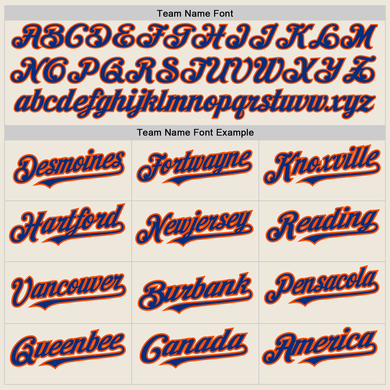 Custom Cream (Royal Orange Pinstripe) Royal-Orange Authentic Baseball Jersey