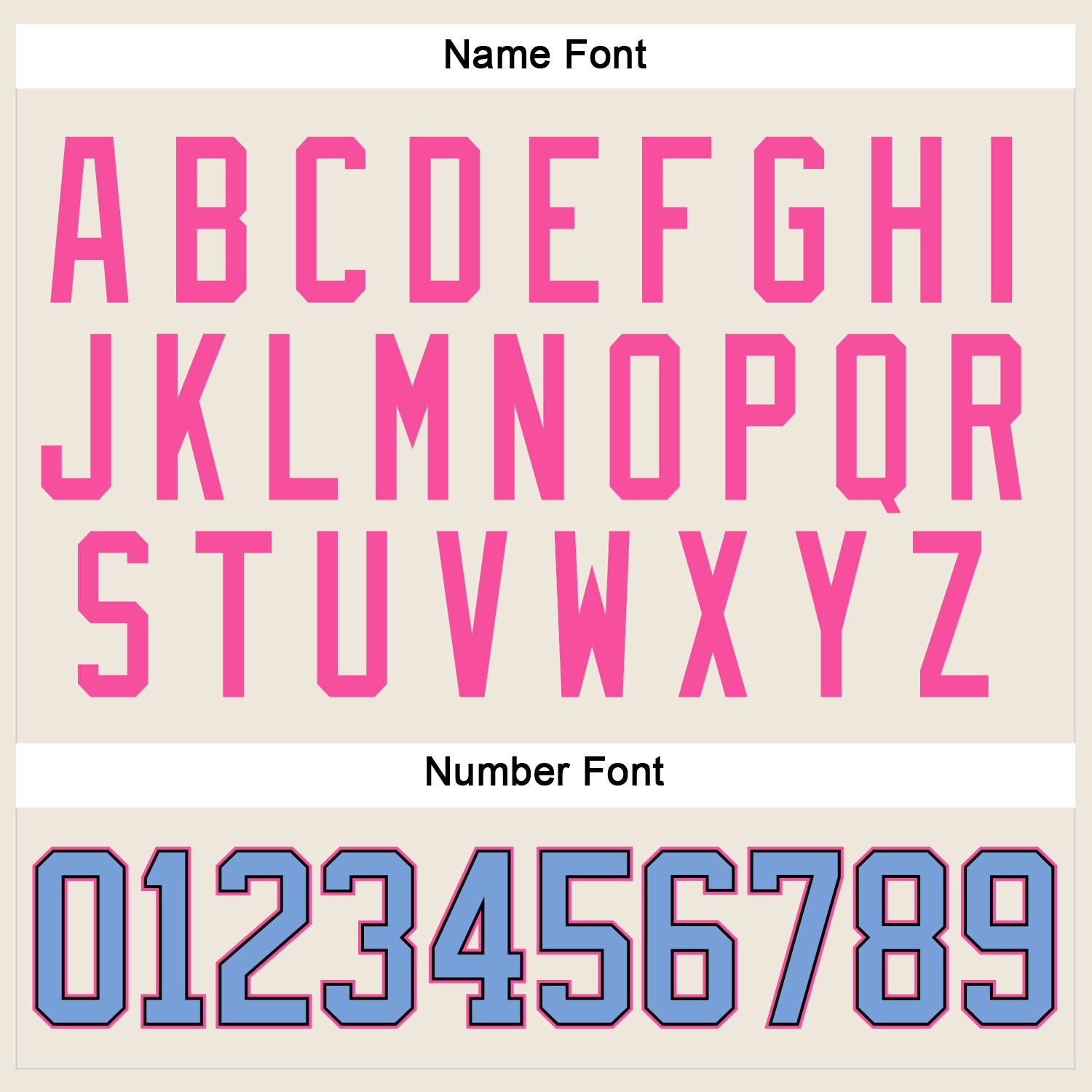 Custom Cream Light Blue Black-Pink Hockey Jersey