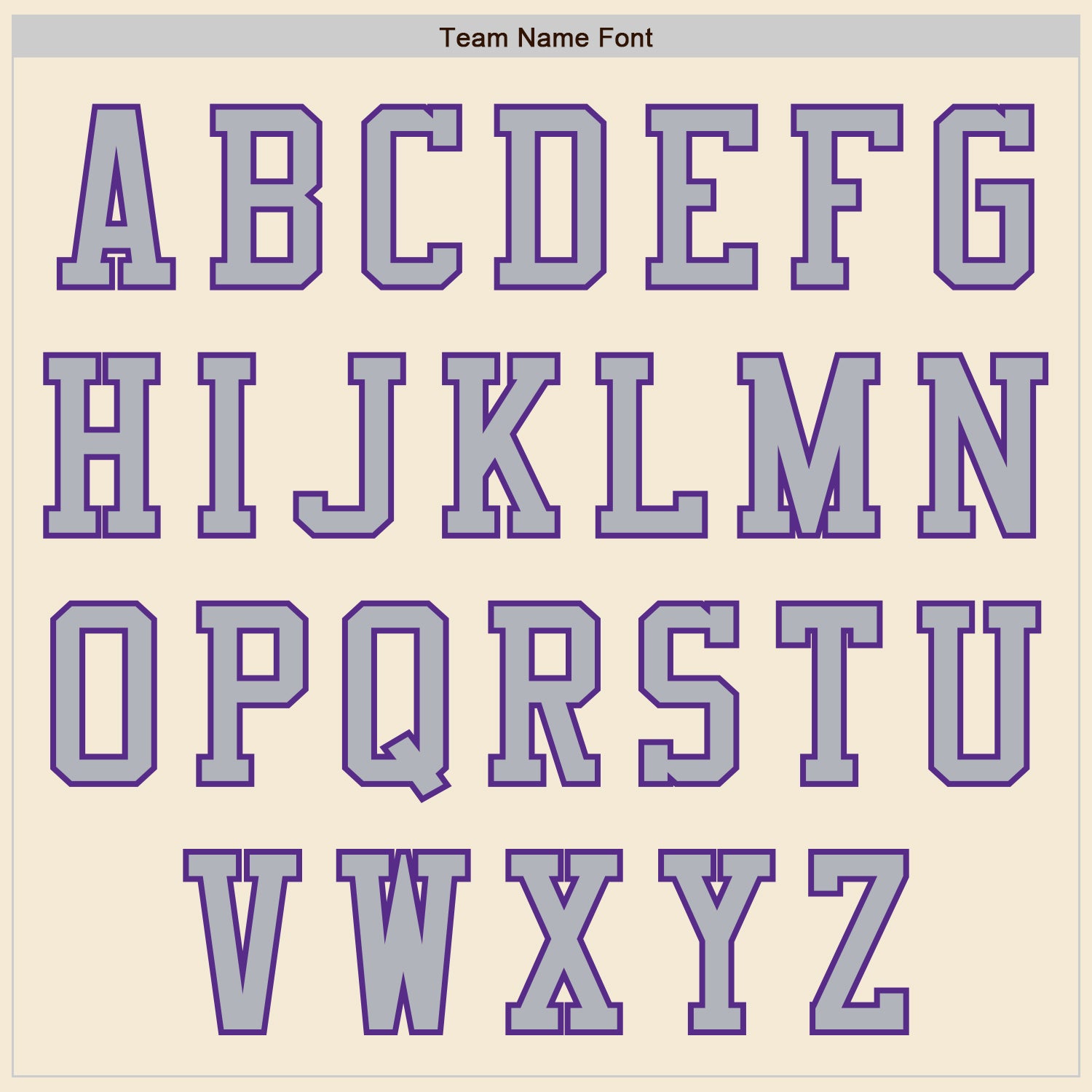 Custom Cream Gray-Purple Authentic Baseball Jersey