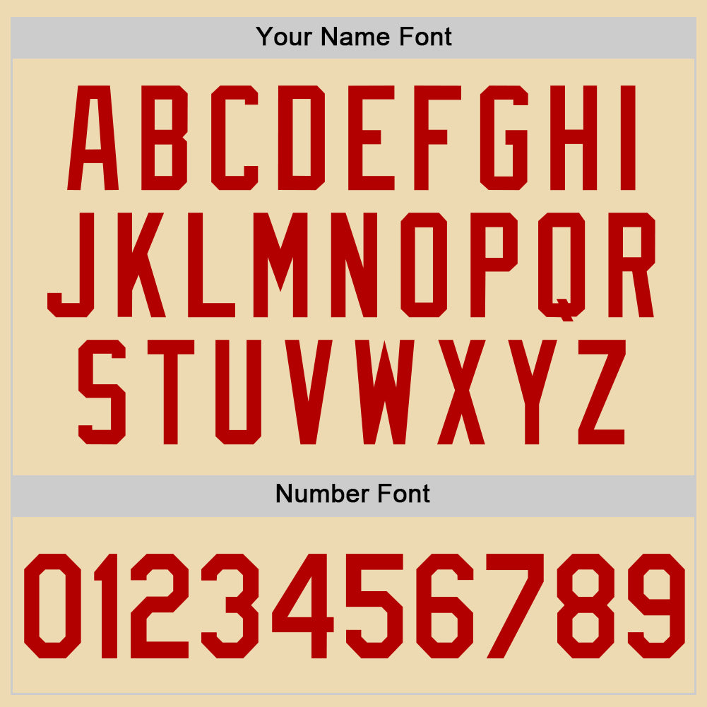 Custom Cream Red Authentic Throwback Basketball Jersey