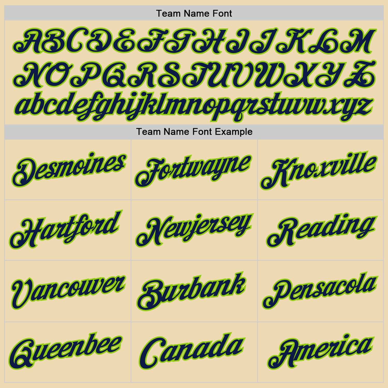 Custom Cream Navy-Neon Green Authentic Throwback Basketball Jersey