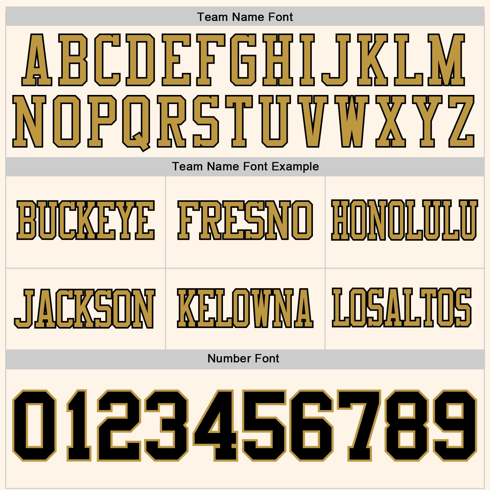 Custom Cream Black-Old Gold Authentic Football Jersey