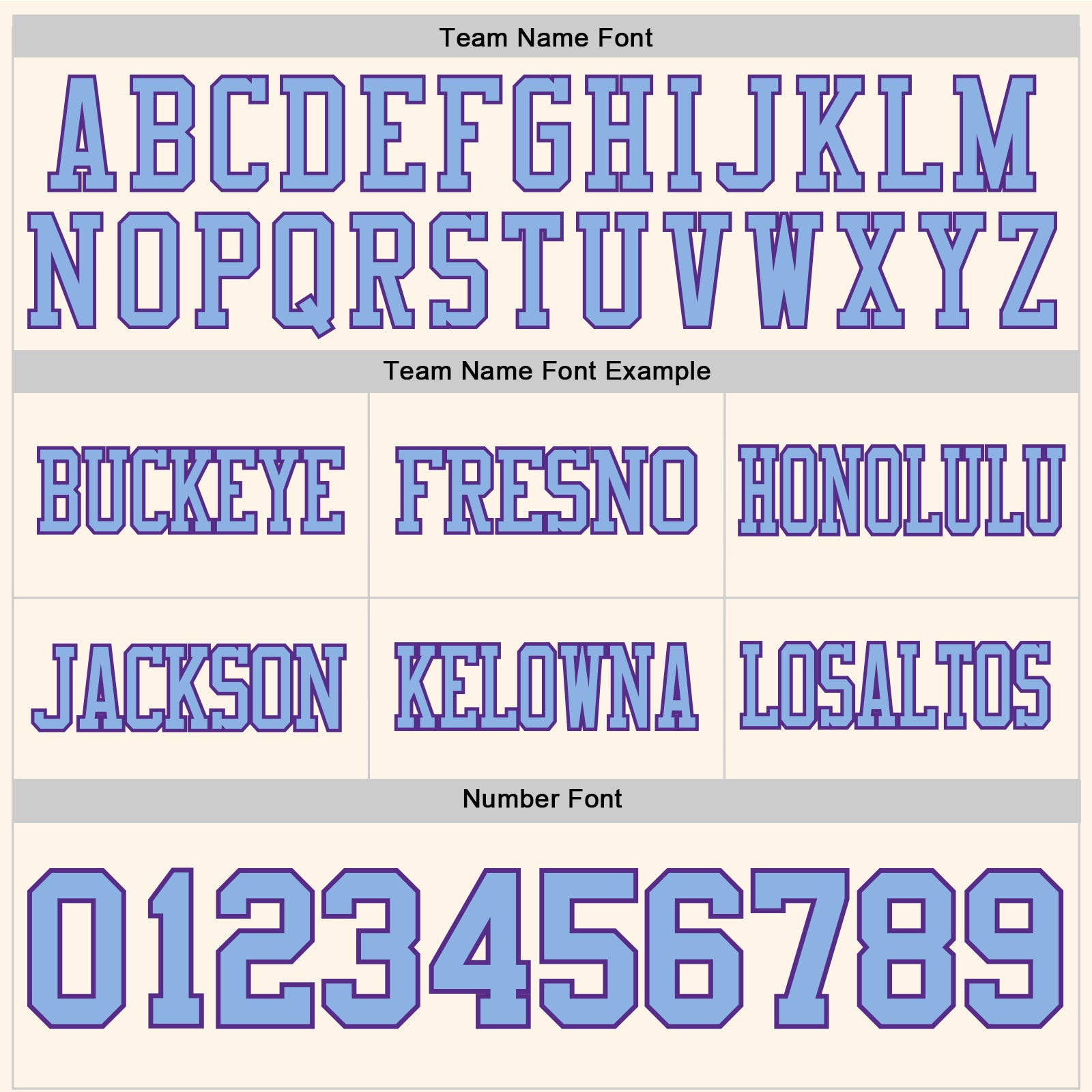 Custom Cream Light Blue-Purple Authentic Football Jersey