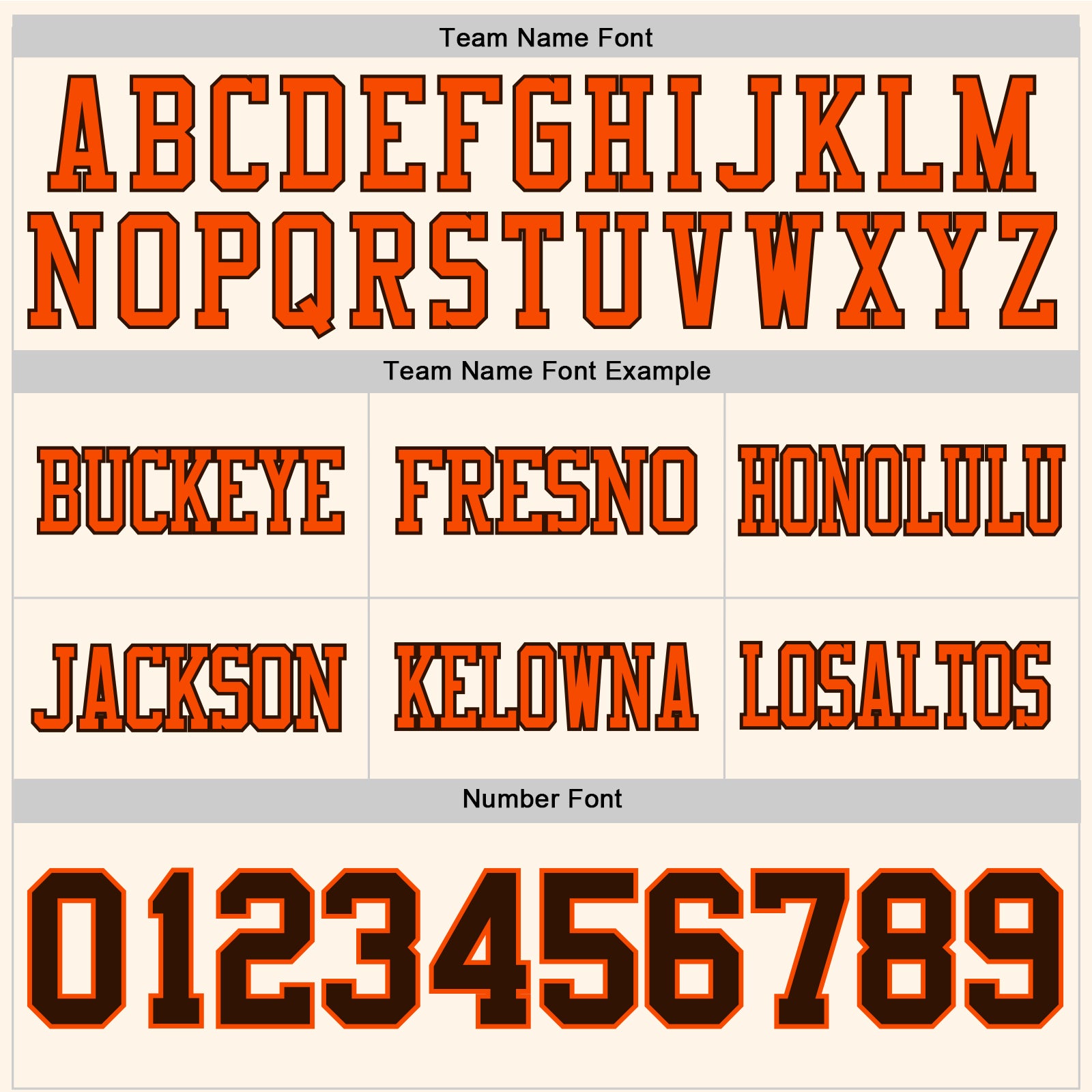 Custom Cream Brown-Orange Authentic Football Jersey