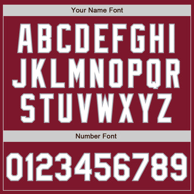 Custom Stitched Crimson White-Gray Baseball Pullover Sweatshirt Hoodie