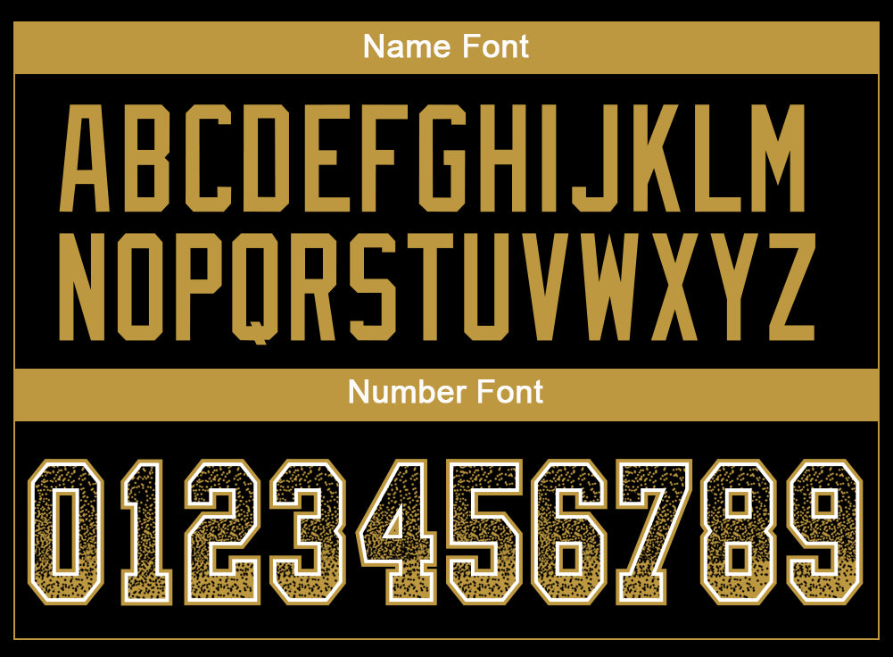 Custom Black Old Gold-White Drift Fashion Football Jersey