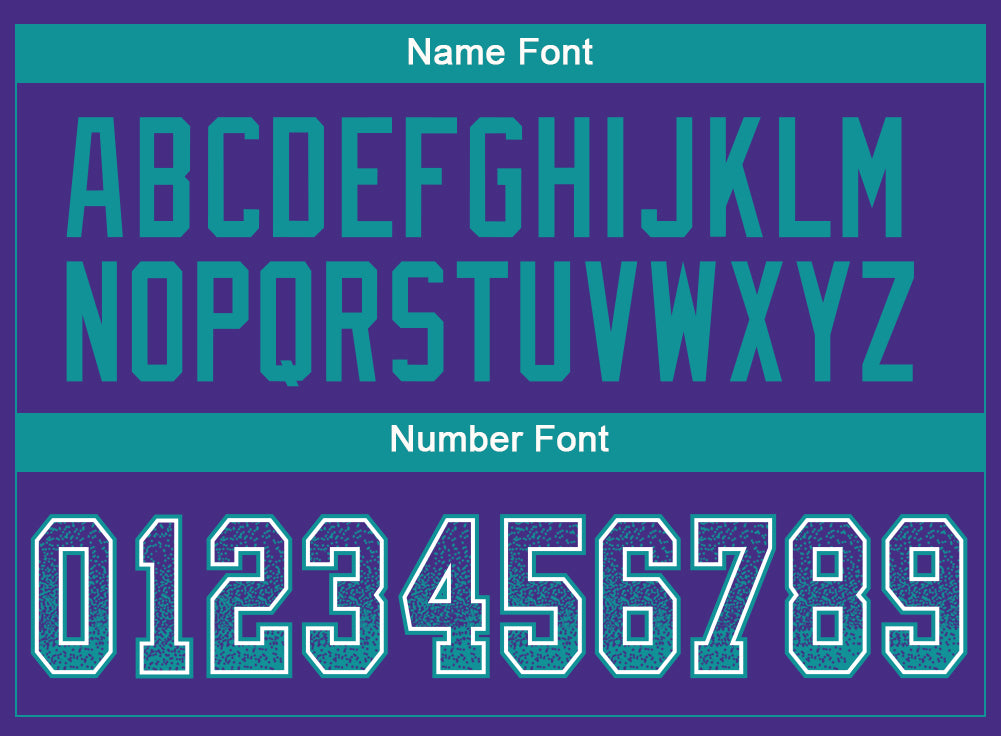 Custom Purple Teal-White Drift Fashion Football Jersey