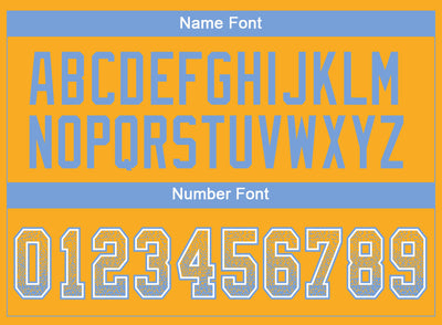 Custom Gold Powder Blue-White Drift Fashion Football Jersey