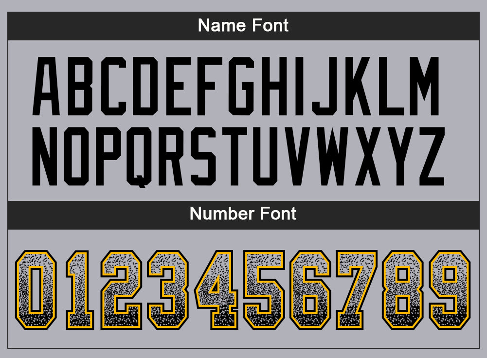 Custom Gray Black-Gold Drift Fashion Football Jersey