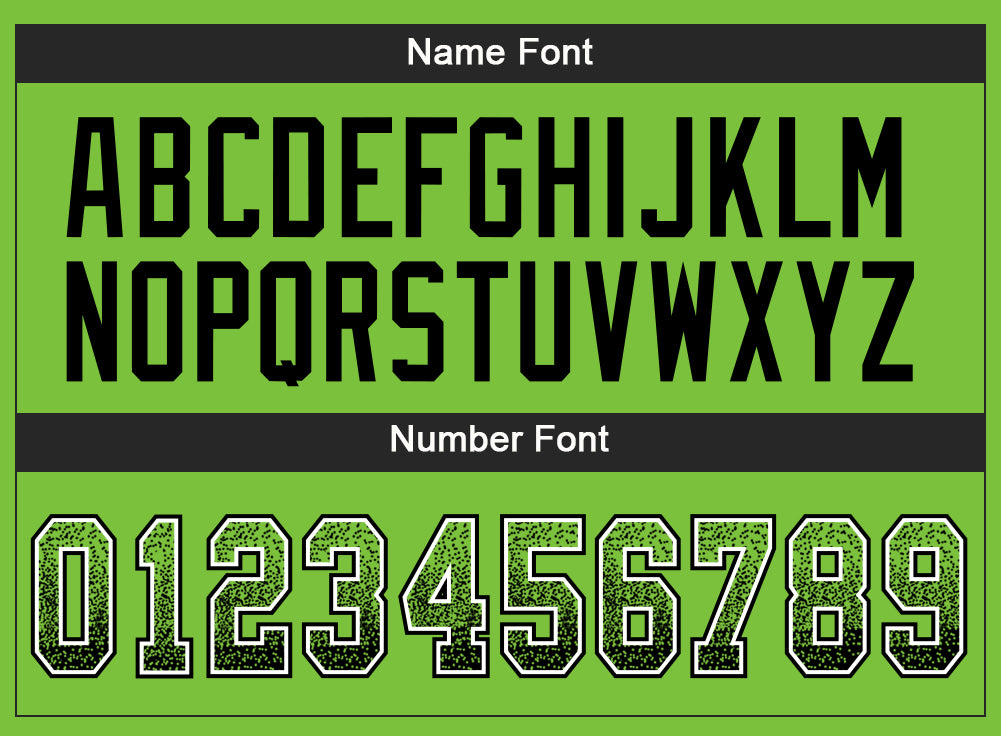 Custom Neon Green Black-White Drift Fashion Football Jersey