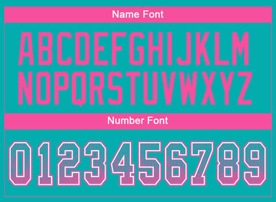 Custom Aqua Pink-White Drift Fashion Football Jersey