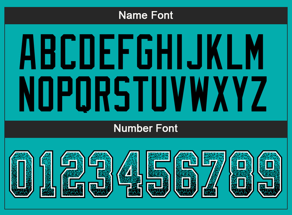 Custom Aqua Black-White Drift Fashion Football Jersey