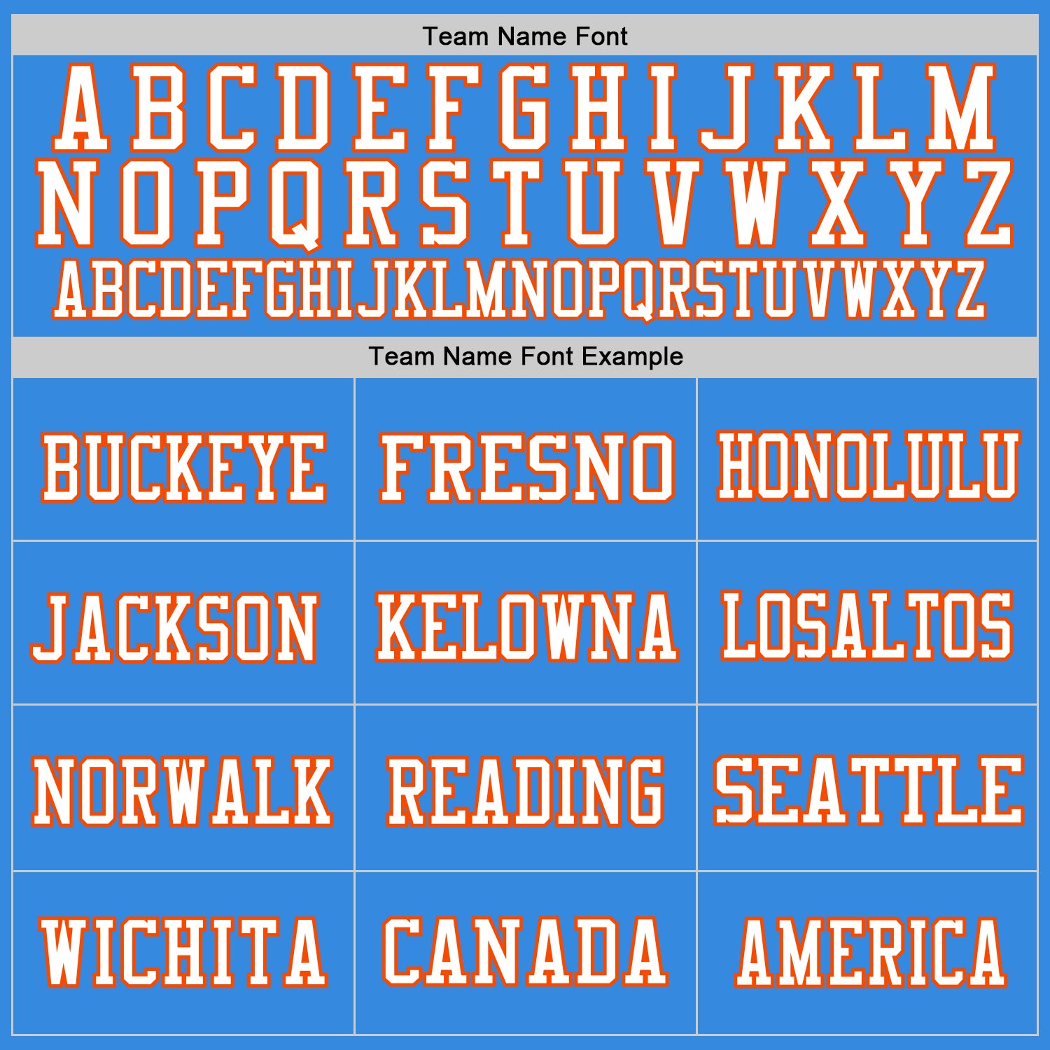 Custom Powder Blue Orange-White Mesh Authentic Throwback Football Jersey