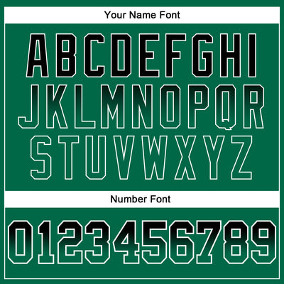 Custom Stitched White Black-Kelly Green Fade Fashion Arrow Sports Pullover Sweatshirt Hoodie