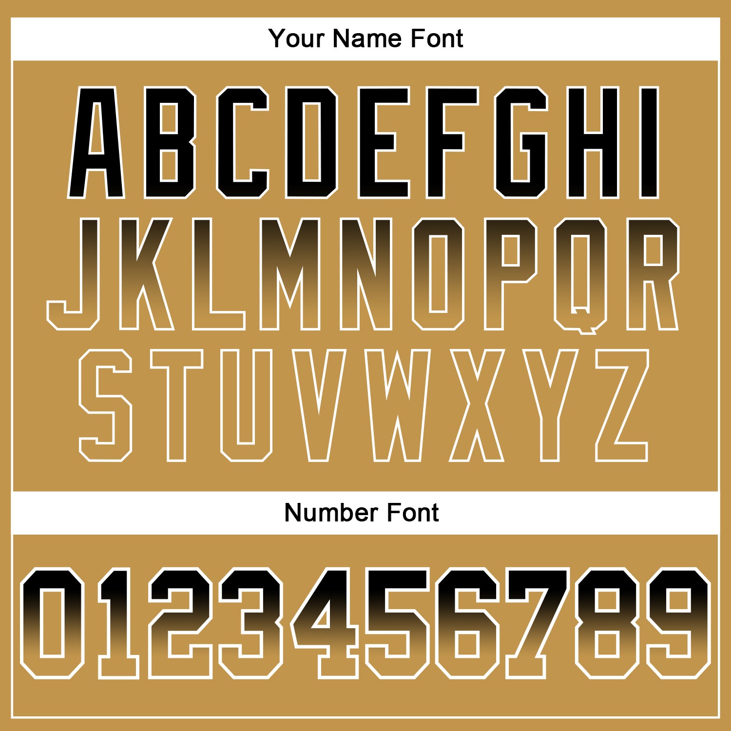 Custom Stitched White Black-Old Gold Fade Fashion Line Sports Pullover Sweatshirt Hoodie