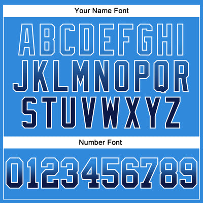 Custom Stitched Powder Blue Navy-White Fade Fashion Arrow Sports Pullover Sweatshirt Hoodie