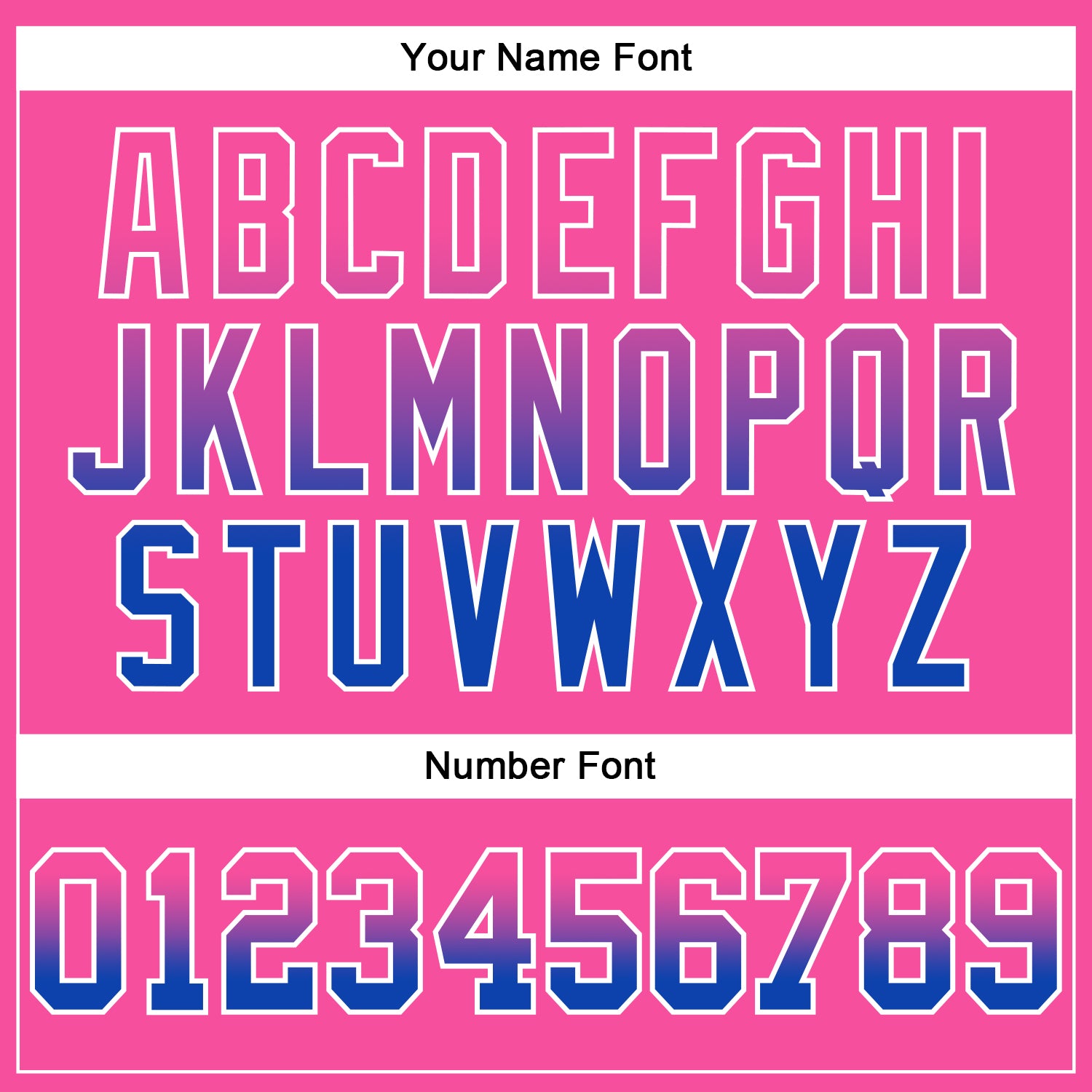 Custom Stitched Pink Thunder Blue-White Fade Fashion Arrow Sports Pullover Sweatshirt Hoodie