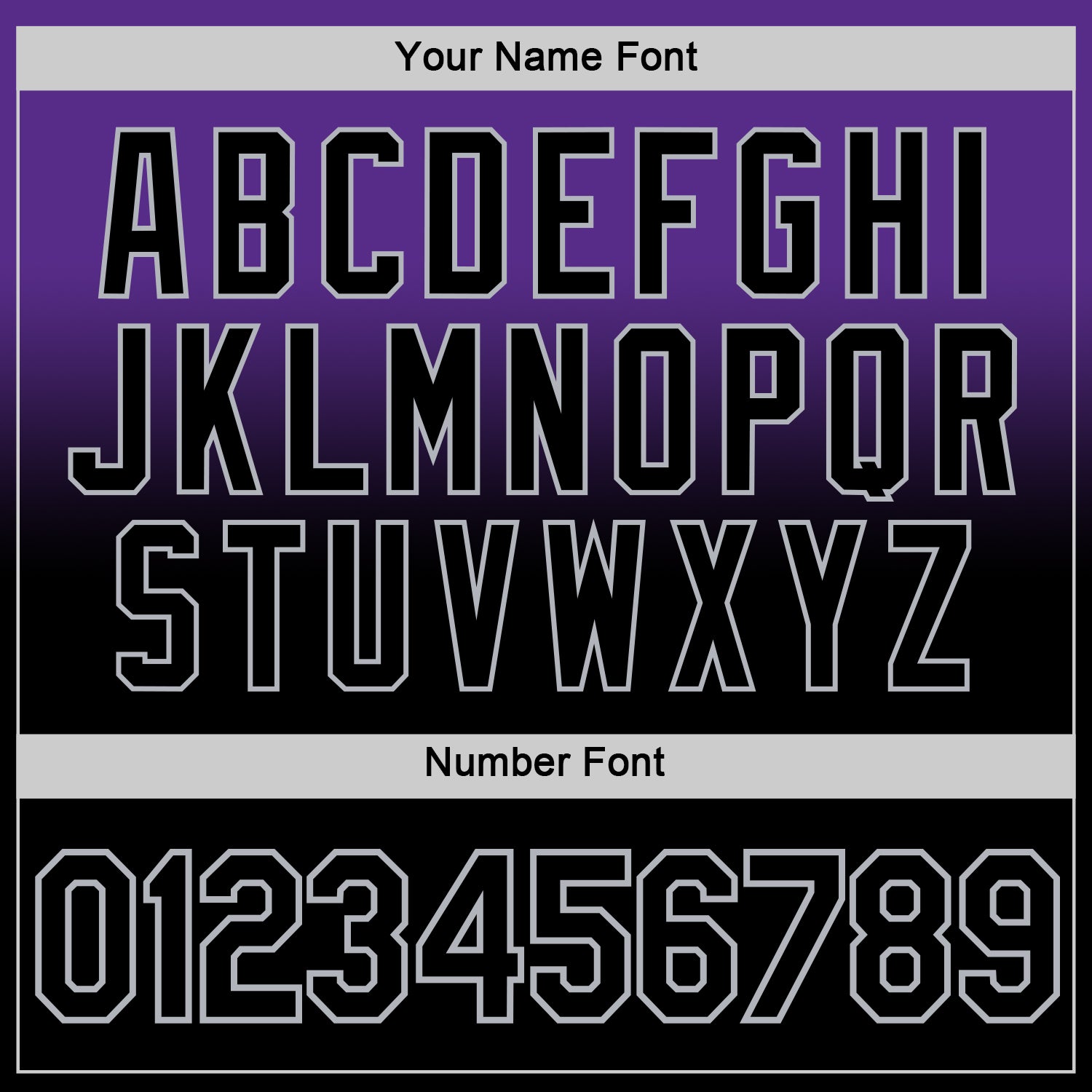 Custom Purple Black-Gray Fade Fashion Performance T-Shirt