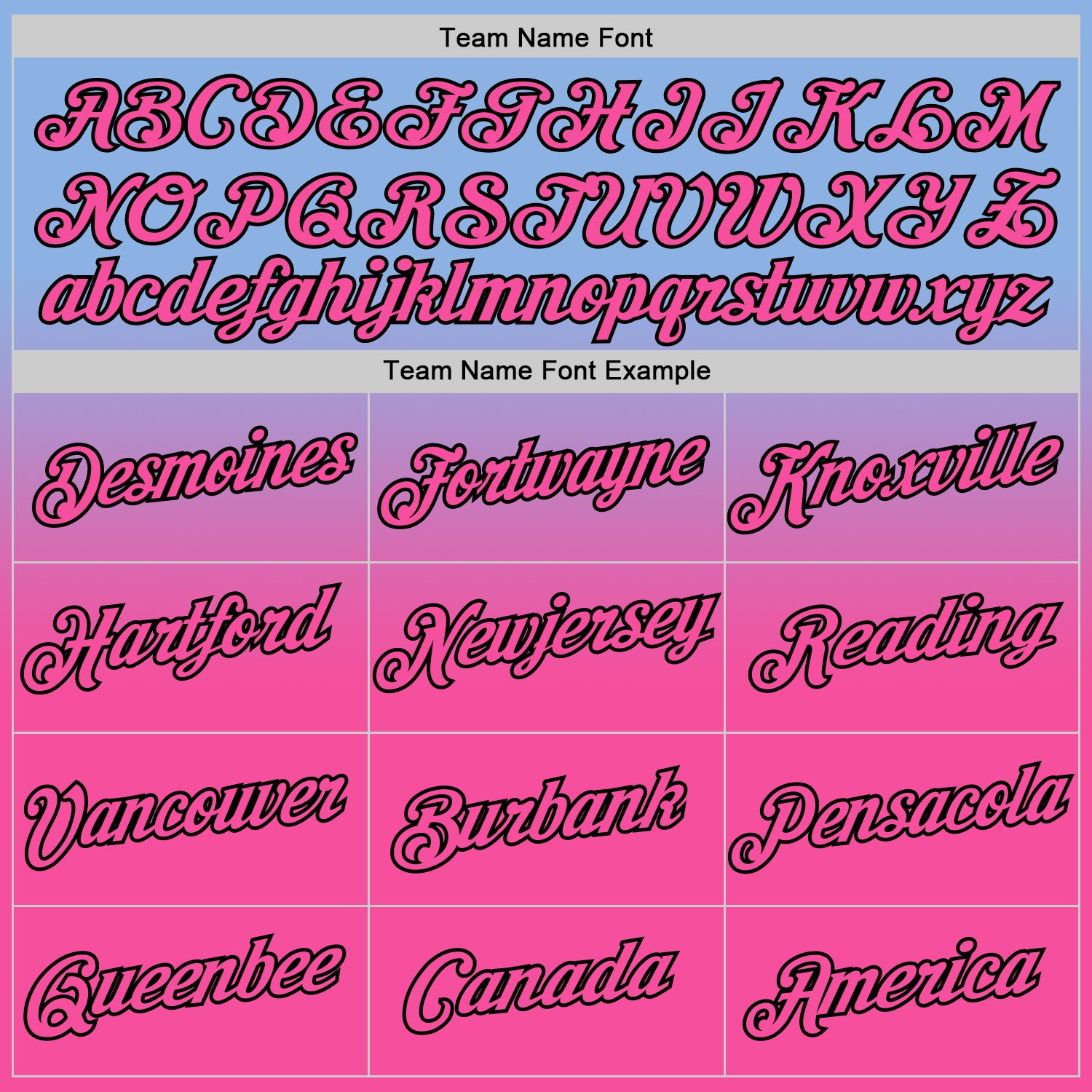 Custom Light Blue Pink-Black Fade Fashion Performance T-Shirt