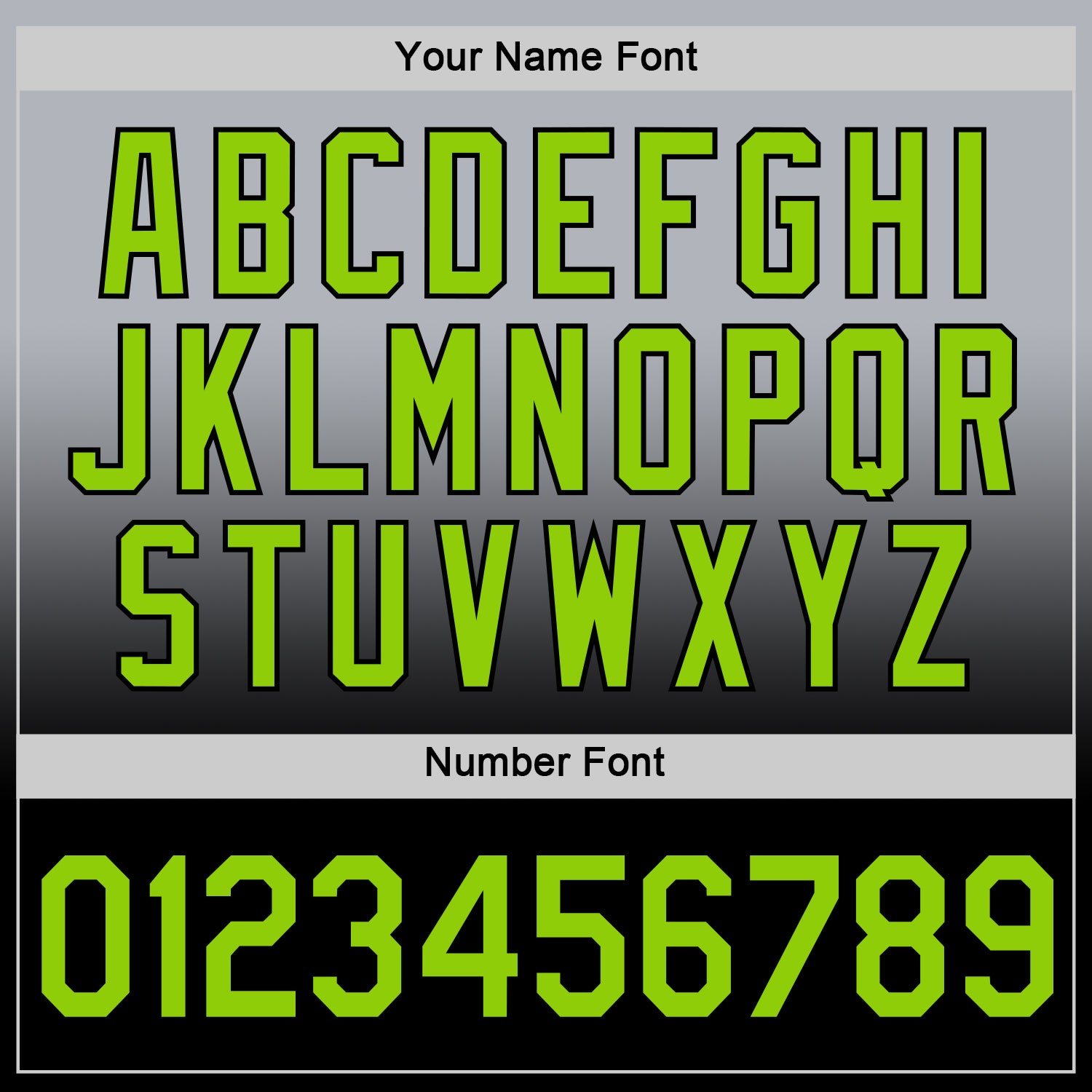 Custom Gray Neon Green-Black Fade Fashion Performance T-Shirt