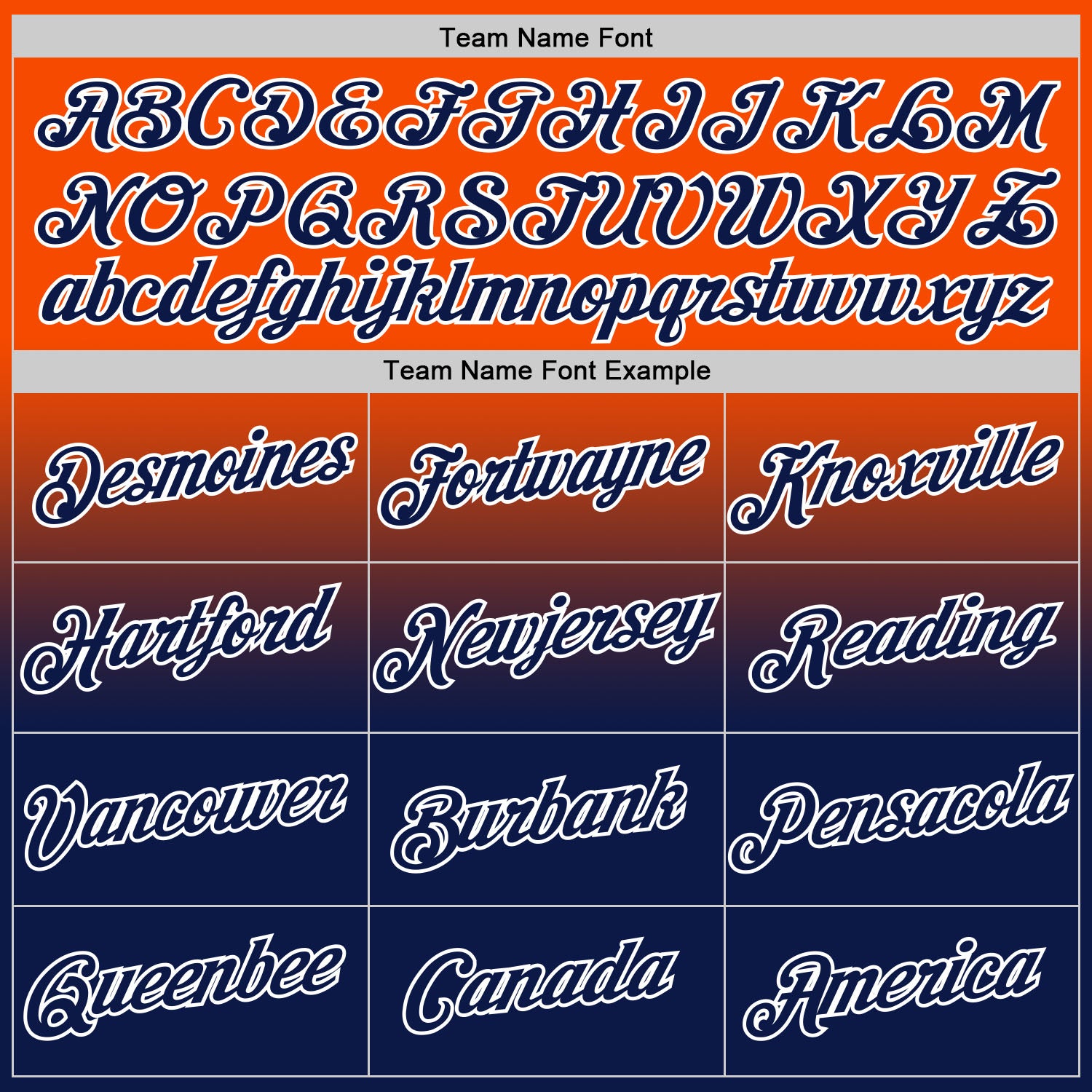 Custom Orange Navy-White Fade Fashion Performance T-Shirt