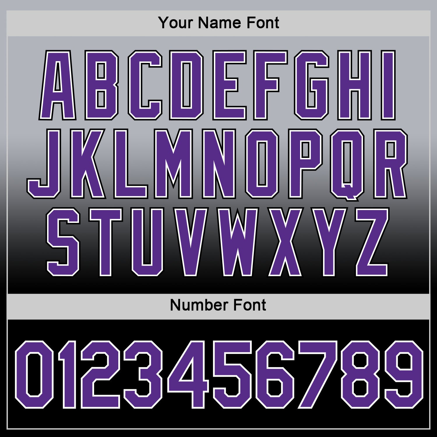 Custom Gray Purple-Black Fade Fashion Performance T-Shirt