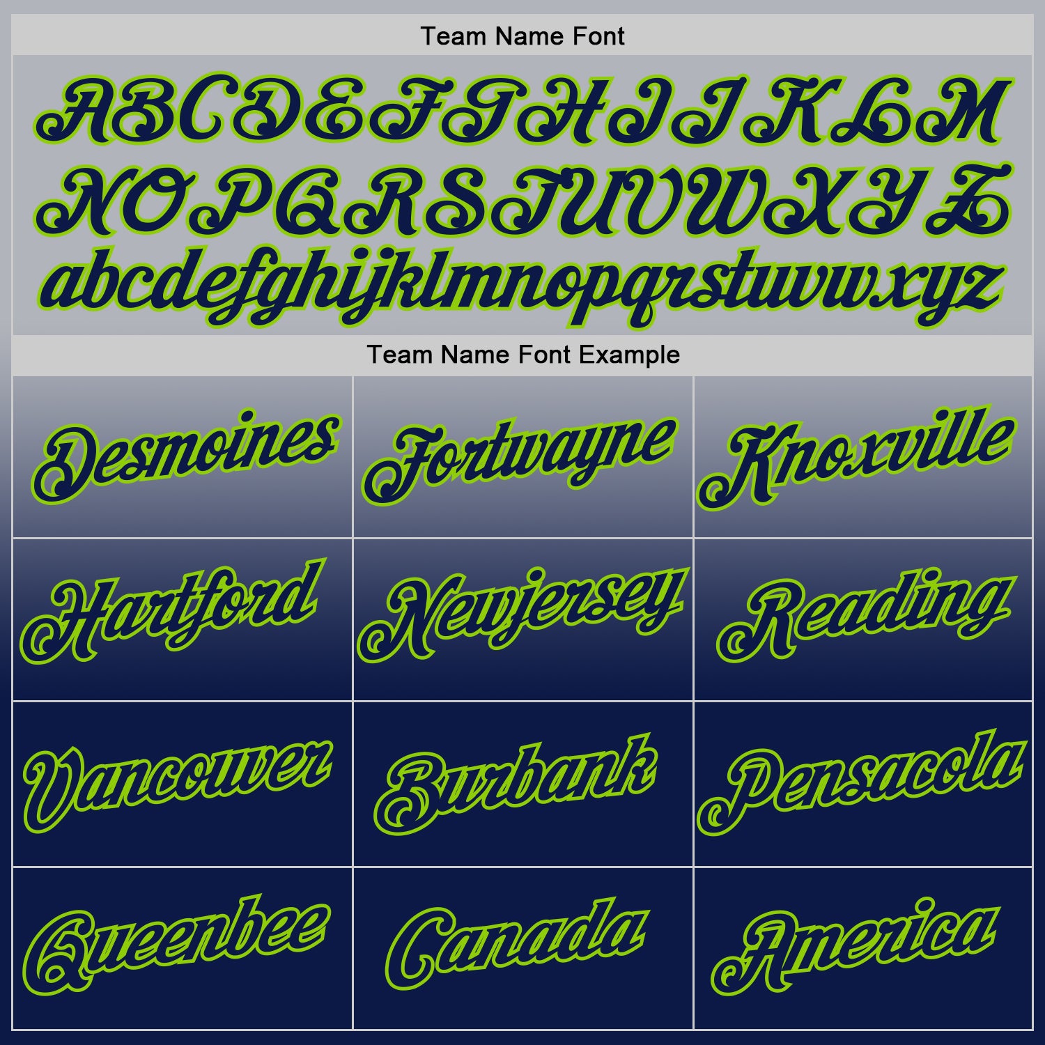 Custom Gray Neon Green-Navy Fade Fashion Performance T-Shirt