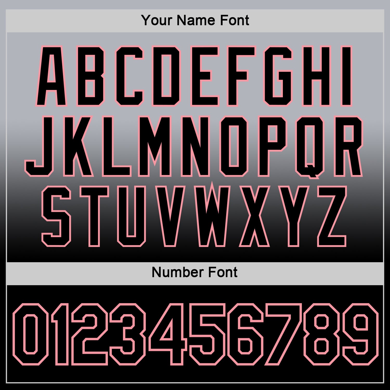 Custom Gray Black-Medium Pink Fade Fashion Performance T-Shirt