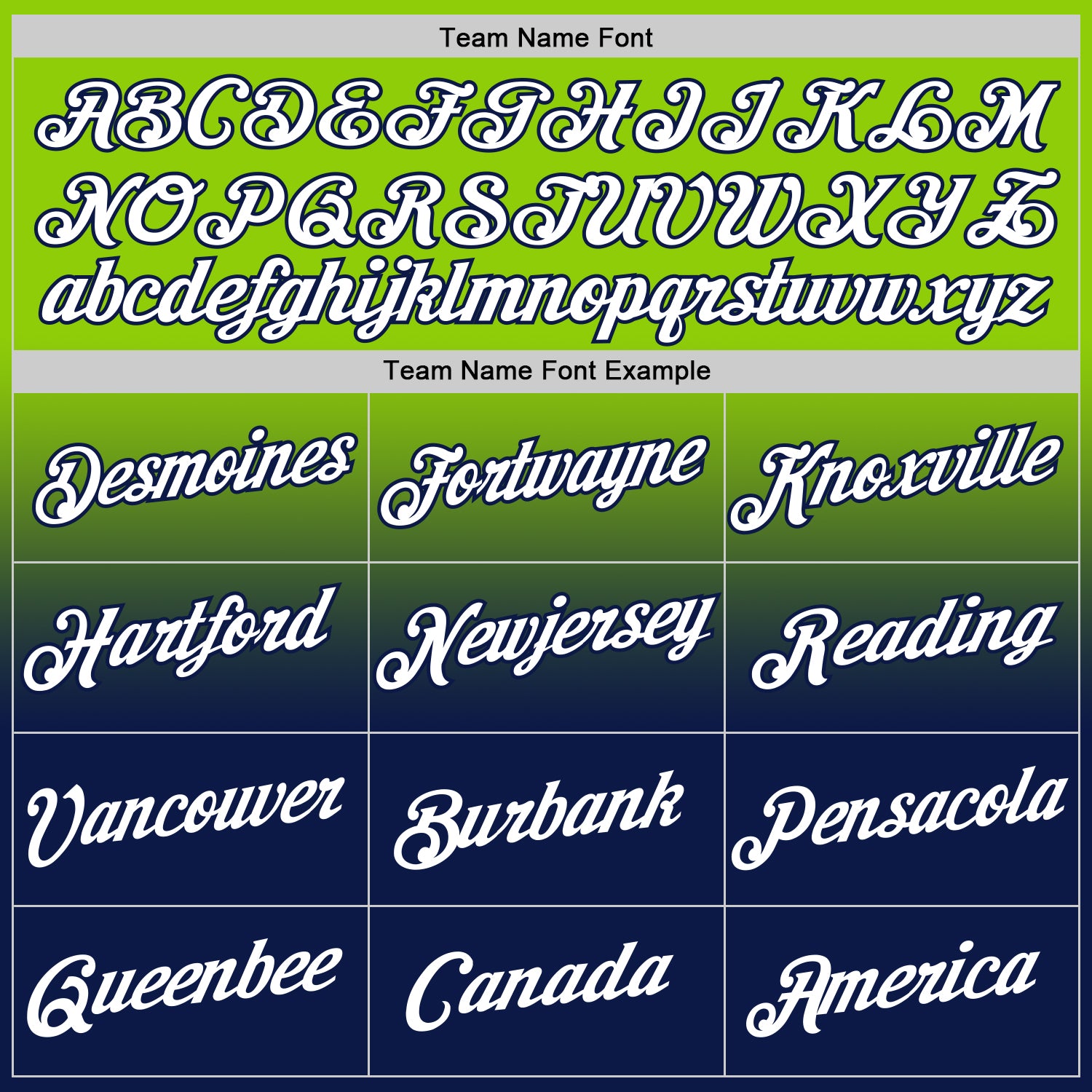 Custom Neon Green White-Navy Fade Fashion Performance T-Shirt