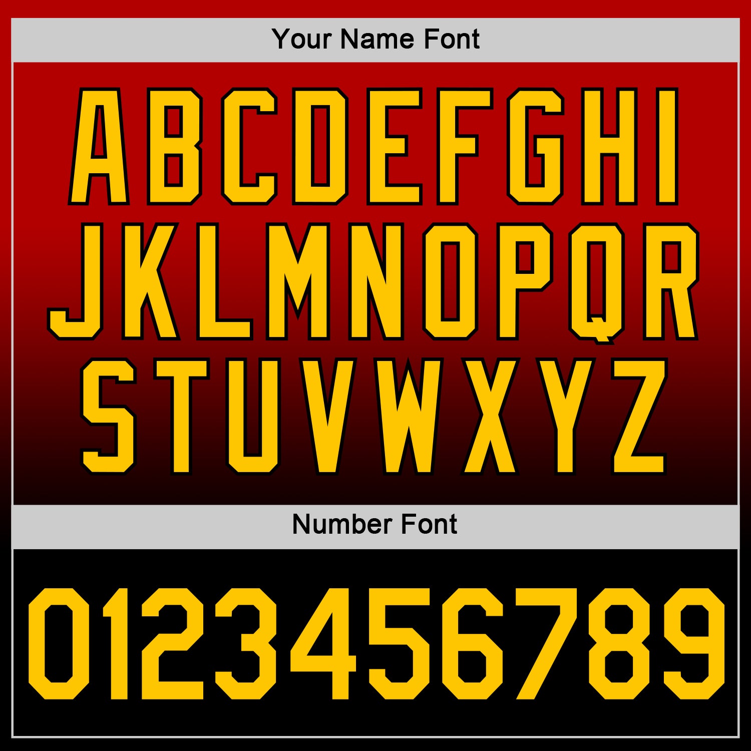 Custom Red Yellow-Black Fade Fashion Performance T-Shirt