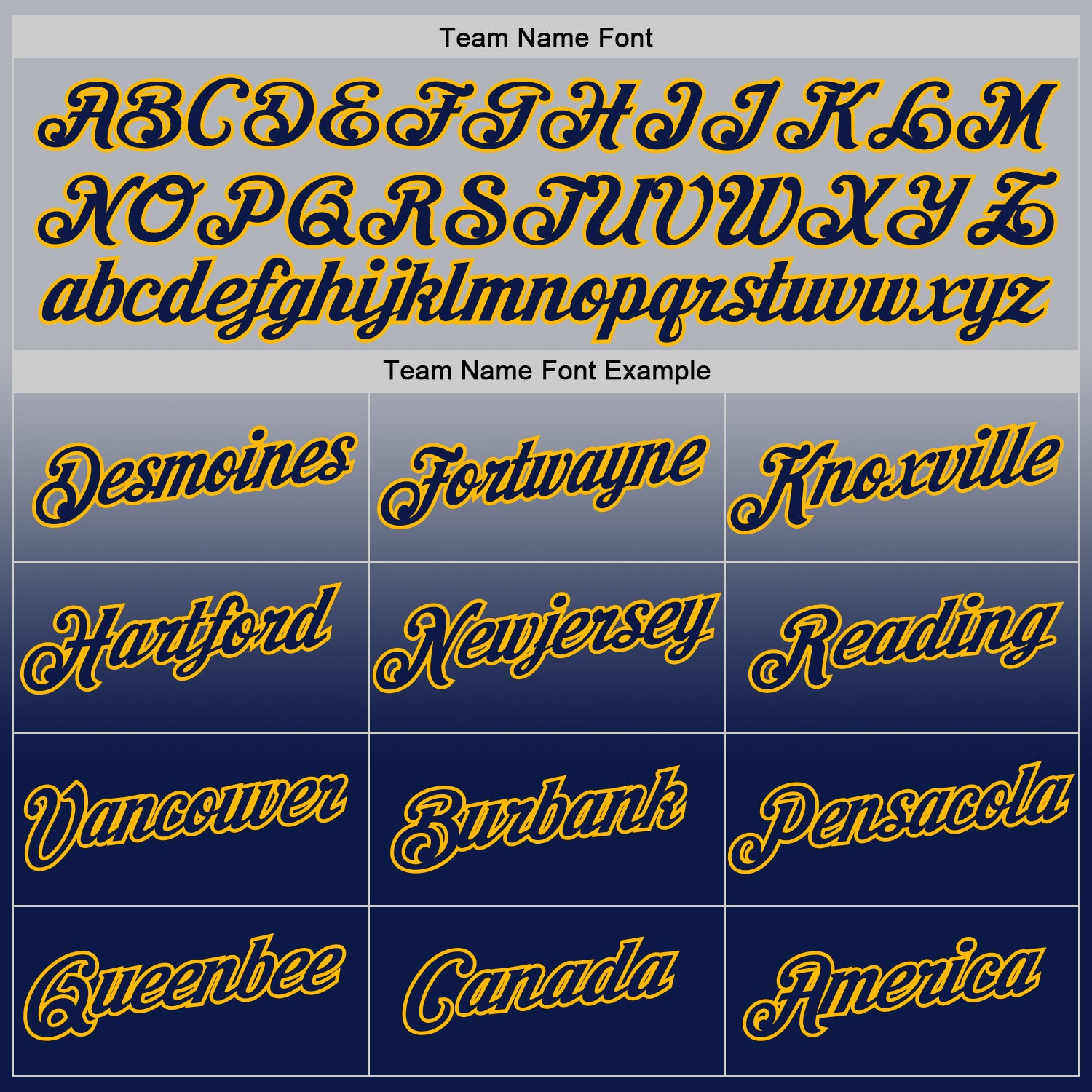 Custom Gray Gold-Navy Fade Fashion Performance T-Shirt