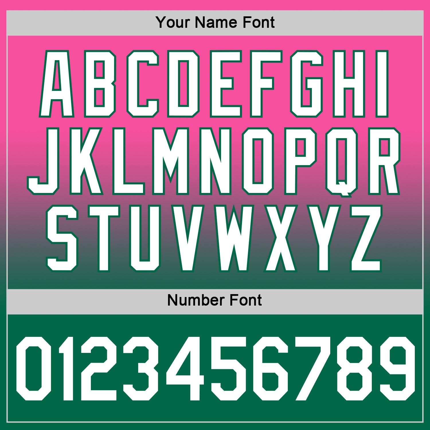 Custom Pink White-Kelly Green Fade Fashion Performance T-Shirt