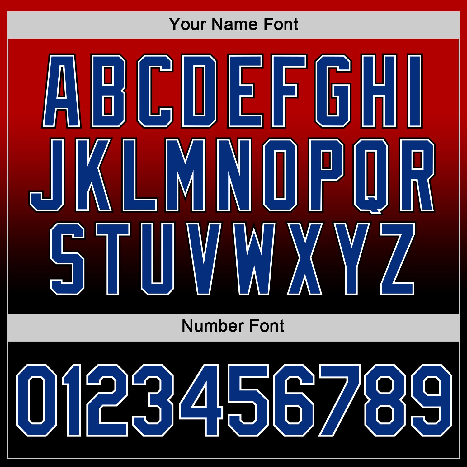 Custom Red Royal-Black Fade Fashion Performance T-Shirt