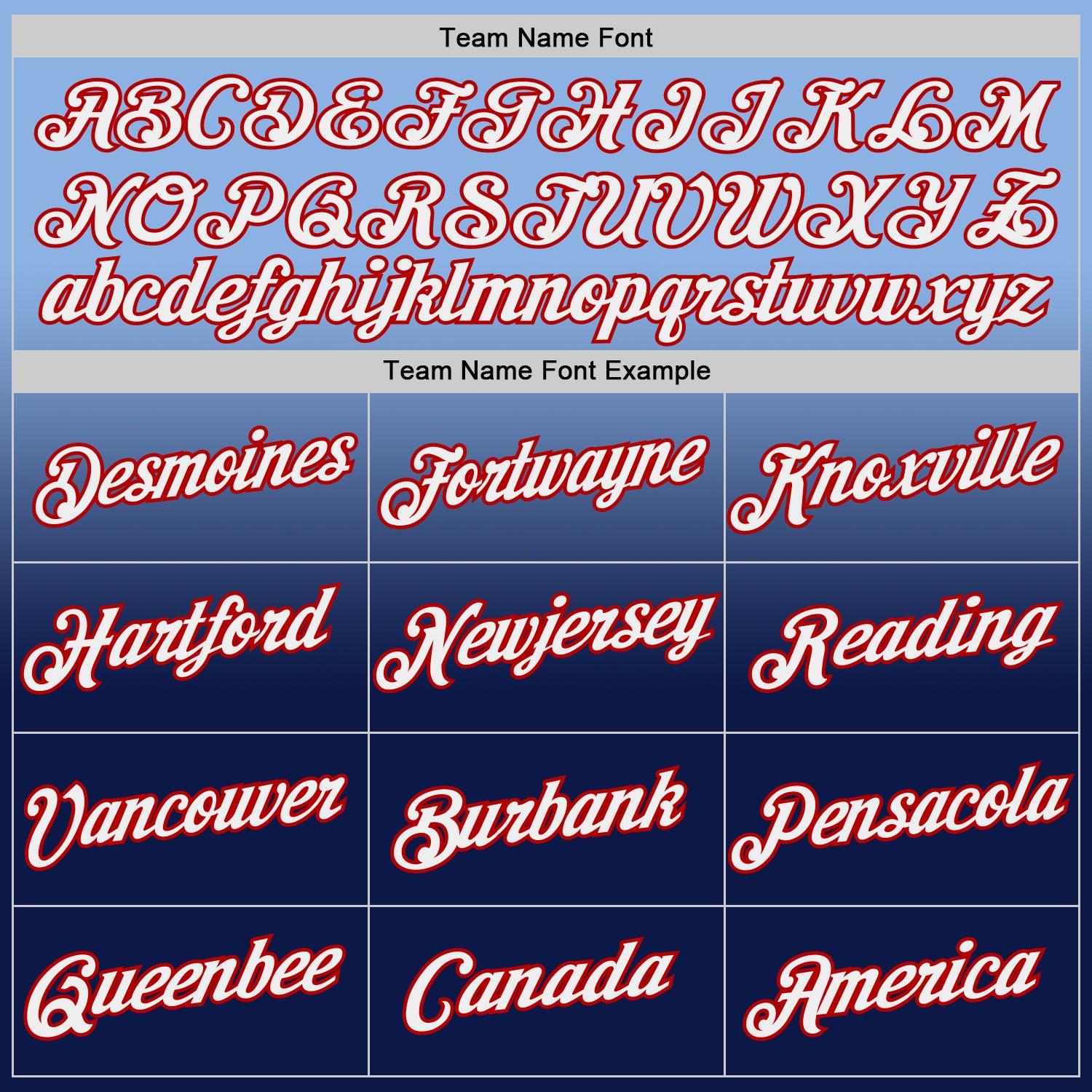 Custom Light Blue Navy-Red Fade Fashion Performance T-Shirt